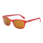 Okulary LOEWE SLW90554098H. Okulary przeciwsłoneczne, Kolor czerwony. Kobieta.