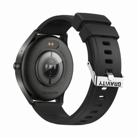 SMARTWATCH UNISEX GRAVITY GT2-2 - ROZMOWY BLUETOOTH, WŁASNE TARCZE (sg019b)