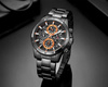 ZEGAREK MĘSKI NAVIFORCE - NF9149 (zn090a) black / orange + BOX