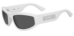 Okulary MOSCHINO MOS164-S-6HT. Okulary przeciwsłoneczne, Kolor biały. Mężczyzna.