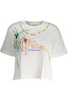 Damski stylowy t-shirt z nadrukiem od DESIGUAL