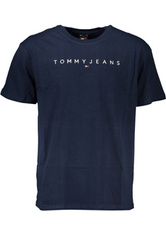 NIEBIESKI T-SHIRT MĘSKI Z KRÓTKIM RĘKAWEM TOMMY HILFIGER