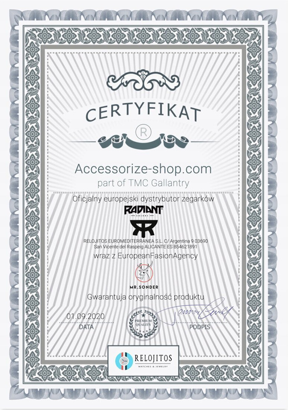 Biżuteria RADIANT RY000043. Kolczyki, Kolor szary. Kobieta.
