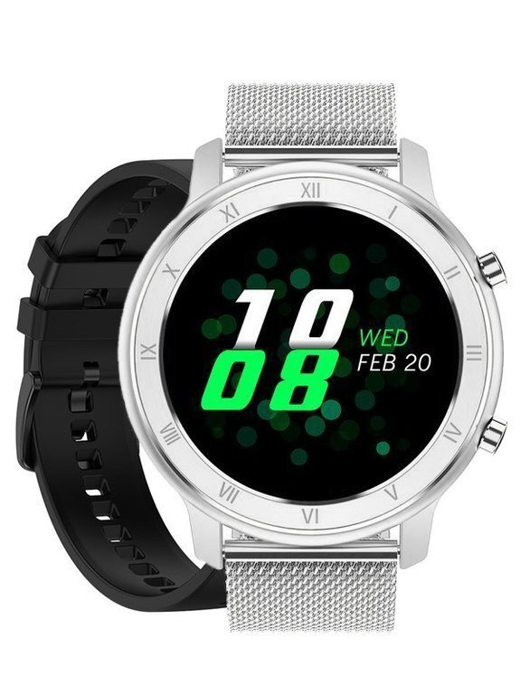 Фото - Смарт годинник Pacific SMARTWATCH UNISEX  17-3 Bransoleta - srebrna + dodatkowy PASEK  (sy010c)