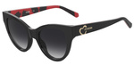 Damskie okulary przeciwsłoneczne LOVE MOSCHINO WOMEN MOL053SUYYF09 (Szkło/Zausznik/Mostek) 50/17/140 mm)