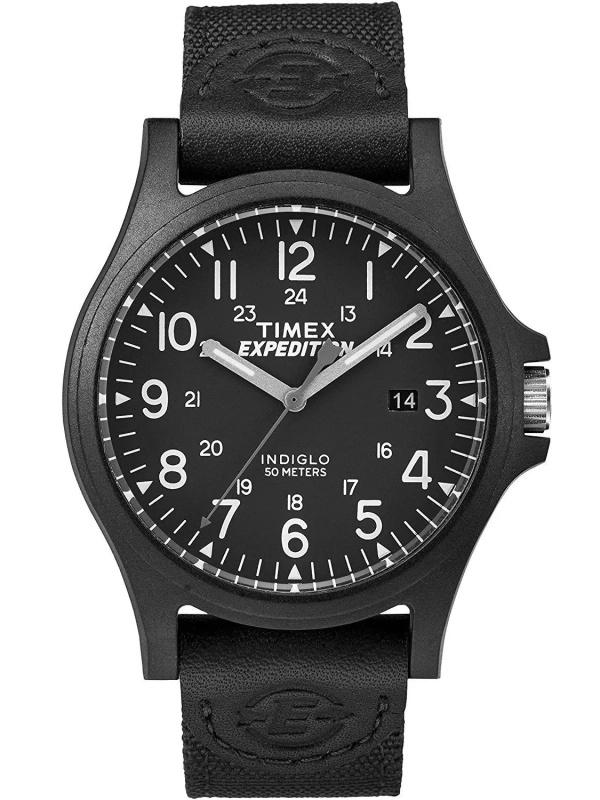 Męski stylowy zegarek wielofunkcyjny marki TIMEX