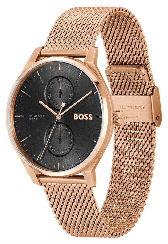 Zegarek HUGO BOSS 1514104. Kwarcowy, Kolor czarny. Mężczyzna.