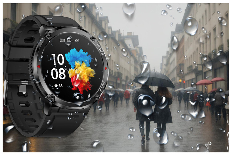 SMARTWATCH MĘSKI GRAVITY GT21-5 - BLUETOOTH CALL, DODATKOWY PASEK (sg025e)