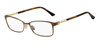 Okulary JIMMY CHOO JC288-09Q. Okulary, Kolor brązowy. Kobieta.