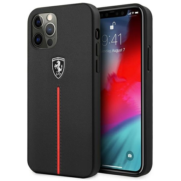 Фото - Чохол Ferrari FEOMSHCP12LBK iPhone 12 Pro Max czarny/black hardcase Off Track Le 