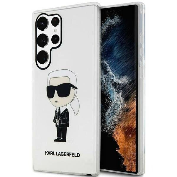 Фото - Чохол Karl Lagerfeld KLHCS23LHNIKTCT S23 Ultra S918 transparent hardcase Ikonik 