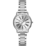 Zegarek GUESS W1148L1. Kwarcowy, Kolor srebrny. Kobieta.