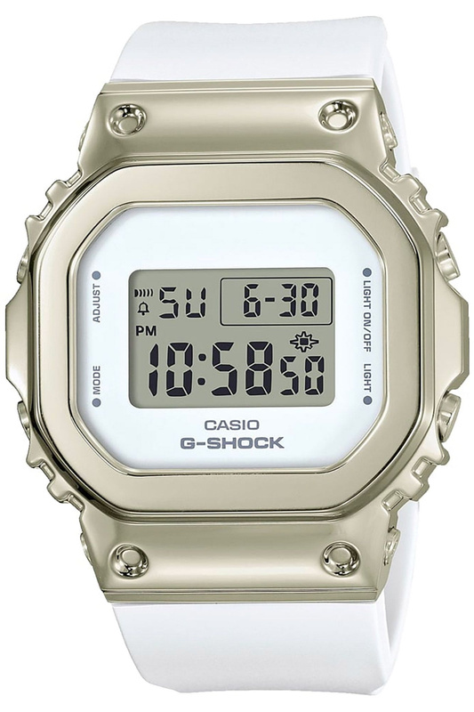 Zegarek marki Casio model GM-S5600G-7ER kolor Biały. Akcesoria męski. Sezon: Cały rok