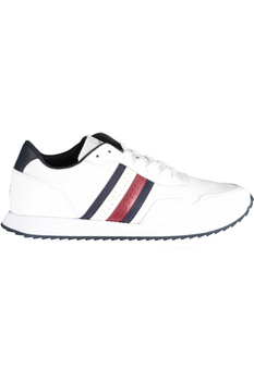 BIAŁY MĘSKIE BUTY SPORTOWE TOMMY HILFIGER