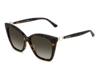 Damskie okulary przeciwsłoneczne JIMMY CHOO WOMEN RUA-G-S-086 (Szkło/Zausznik/Mostek) 56/18/145 mm)