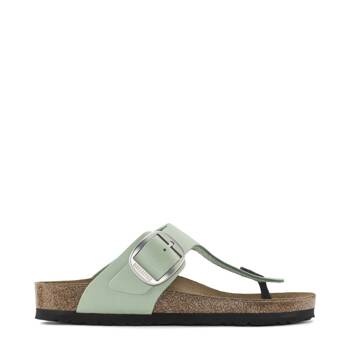 Klapki marki Birkenstock model GIZEH_BIG-BUCKLE kolor Zielony. Obuwie damski. Sezon: Wiosna/Lato